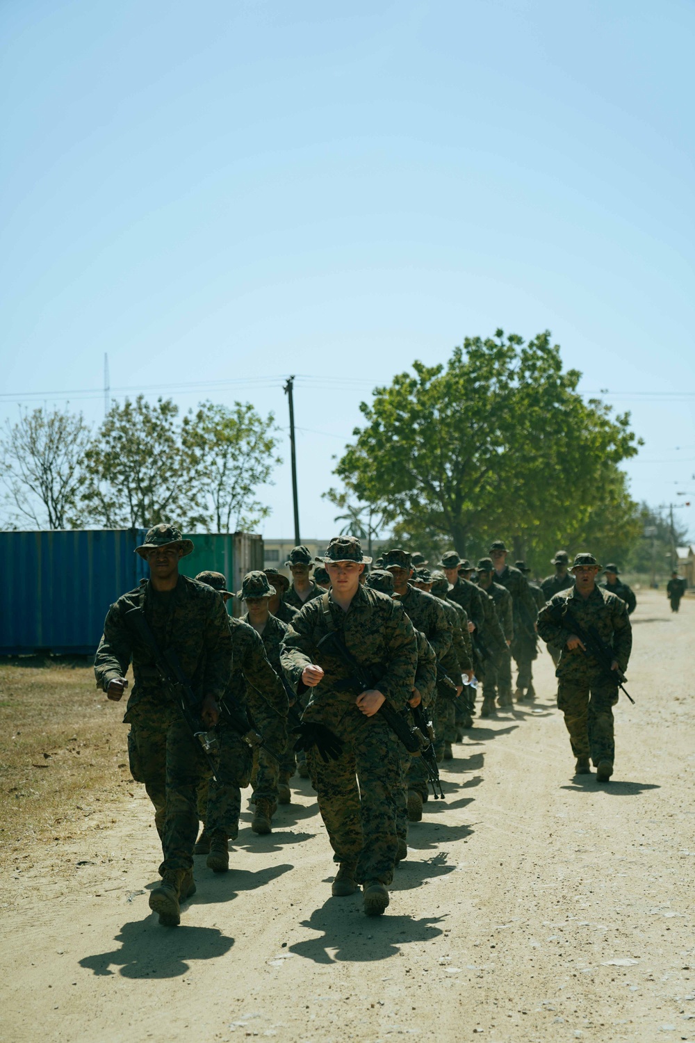 Marines assigned to 3rd Platoon, Company G, 2nd Battalion, 25th Marine Regiment, 4th Marine Division participate in CENTAM GUARDIAN 24 Phase One.