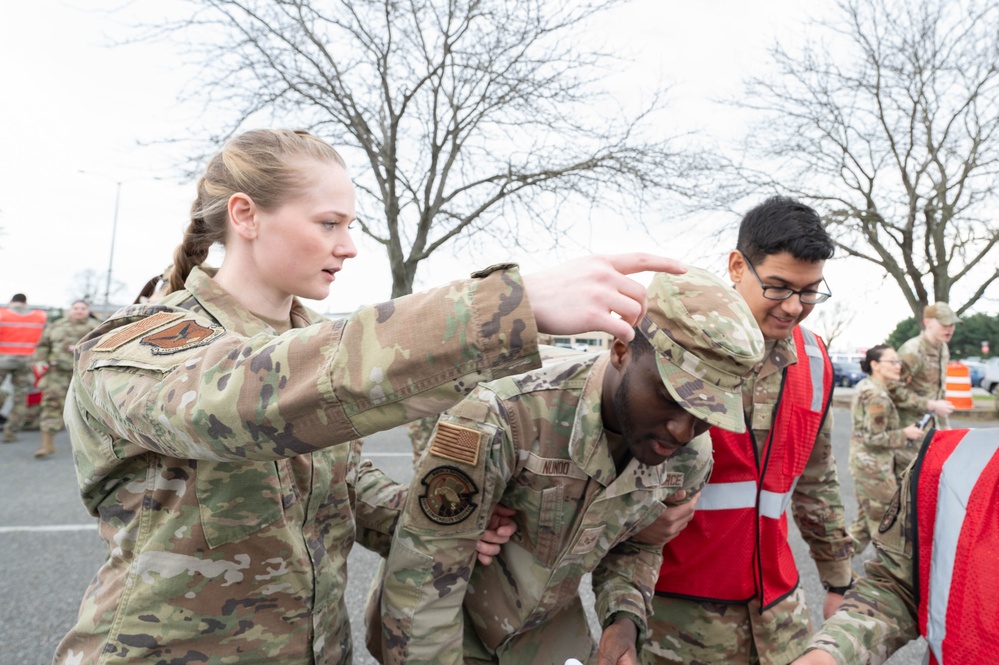 436th MDG conducts air show major accident response exercise