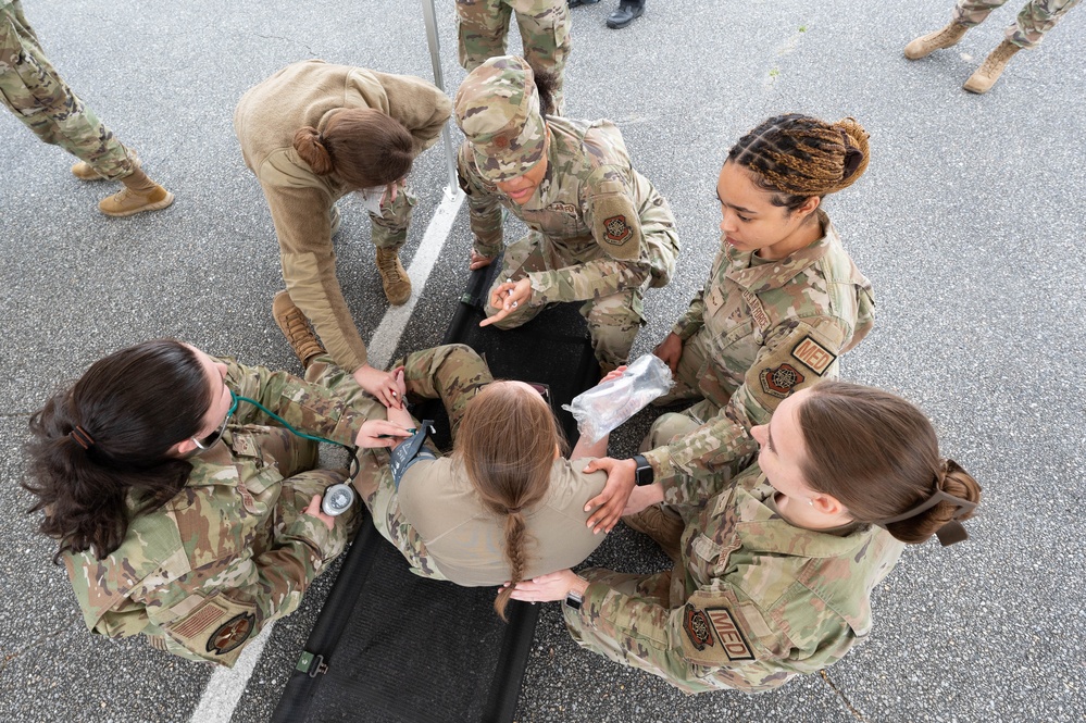 436th MDG conducts air show major accident response exercise