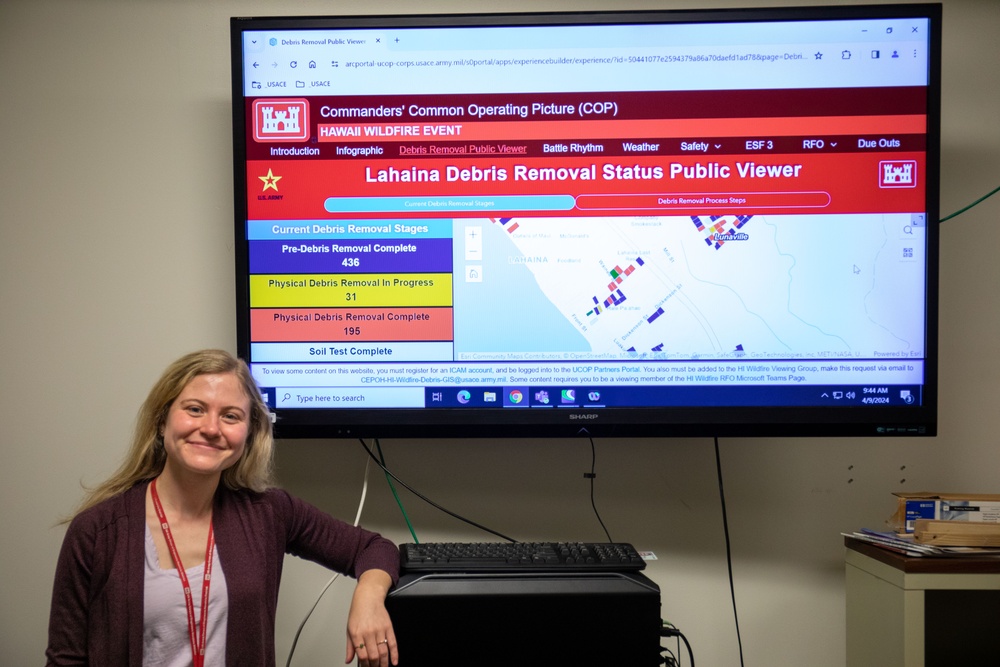 GIS specialist plays important role behind the scenes of wildfire recovery in Lahaina