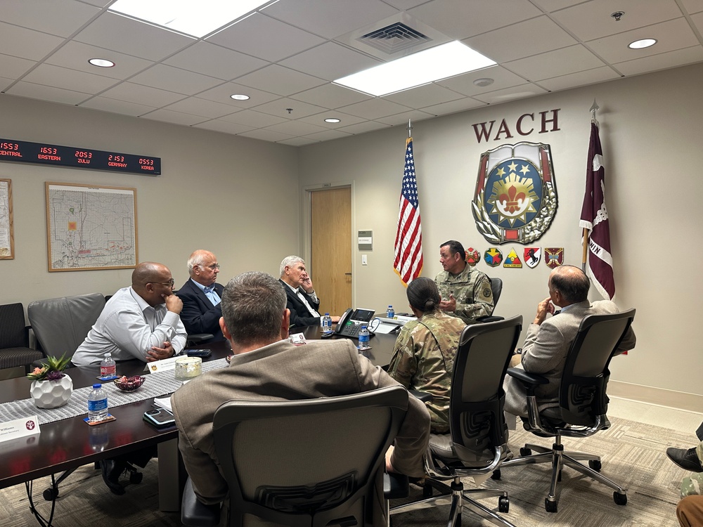 Governor’s Military Council Visits Fort Irwin