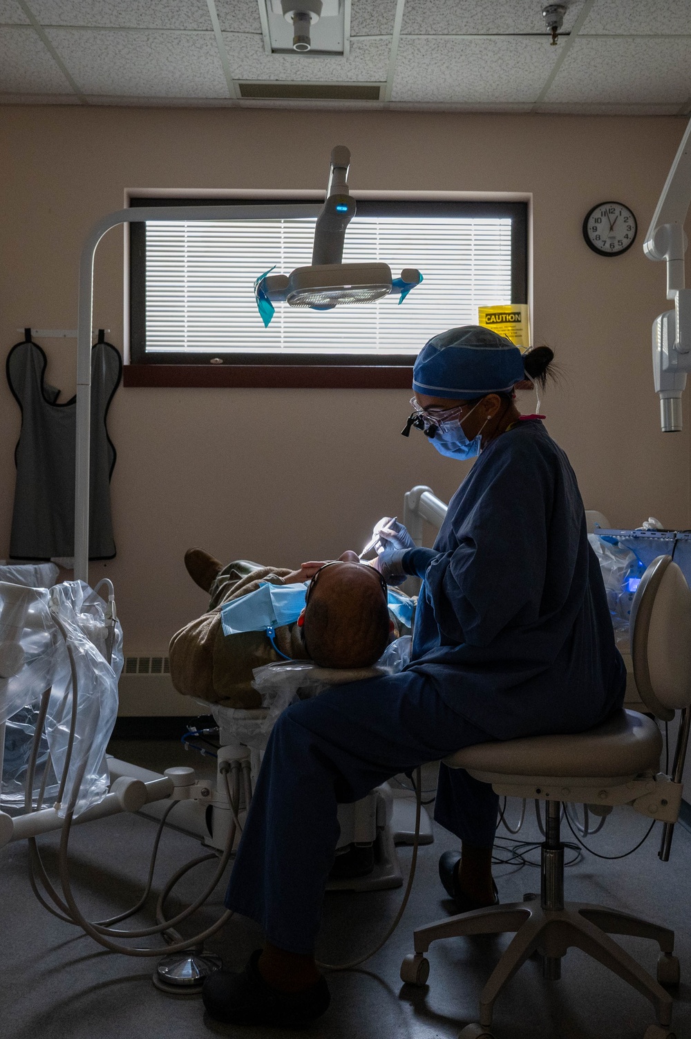 &quot;Filling&quot; in the role: Eielson's sole dental hygienist does it all