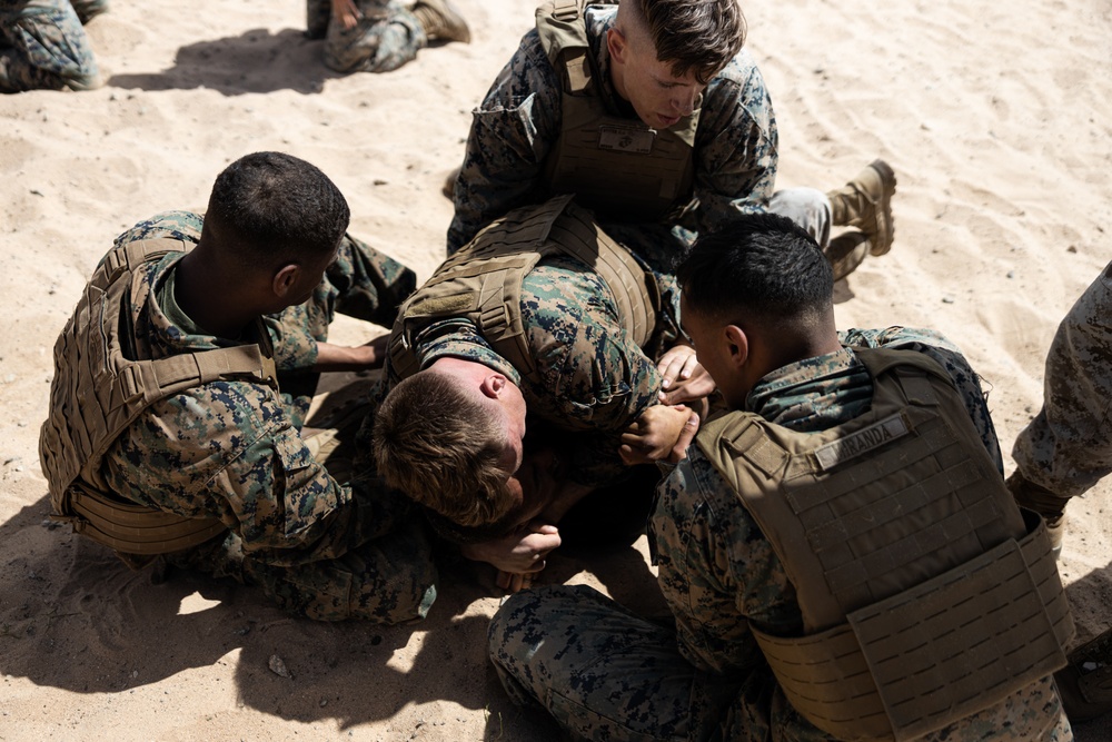 MCAGCC Marines conduct a culminating event for MCMAIC 61-24