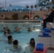 The Expeditionary Communications Course conducts aquatics training