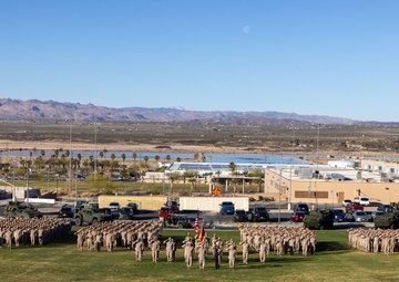 V34 poses for a group photo