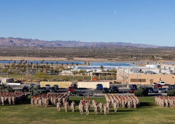 V34 poses for a group photo