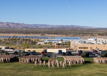 V34 poses for a group photo