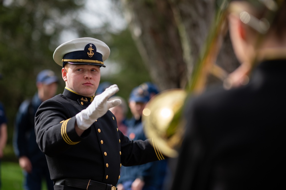 Coast Guard Academy holds first Regimental Review of 2024