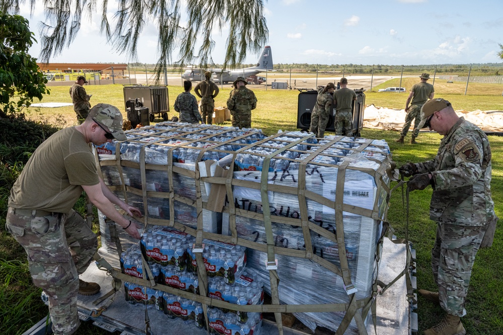 3rd AEW Airmen build Tinian FOS during Exercise Agile Reaper 24-1