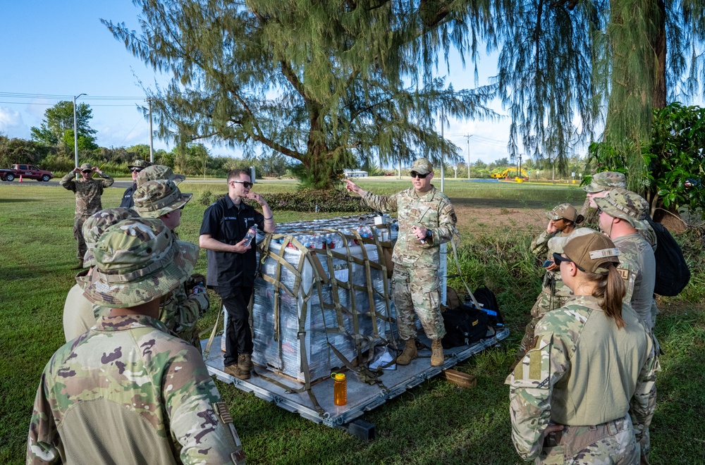 3rd AEW Airmen build Tinian FOS during Exercise Agile Reaper 24-1