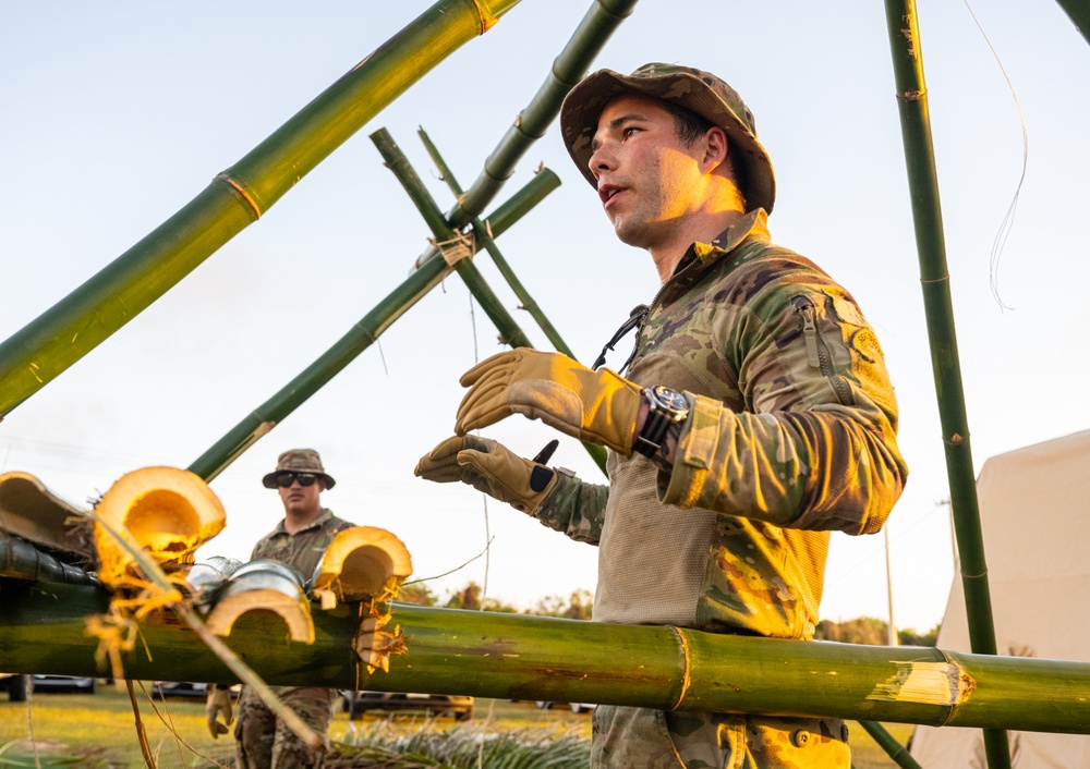 3rd AEW Airmen build Tinian FOS during Exercise Agile Reaper 24-1