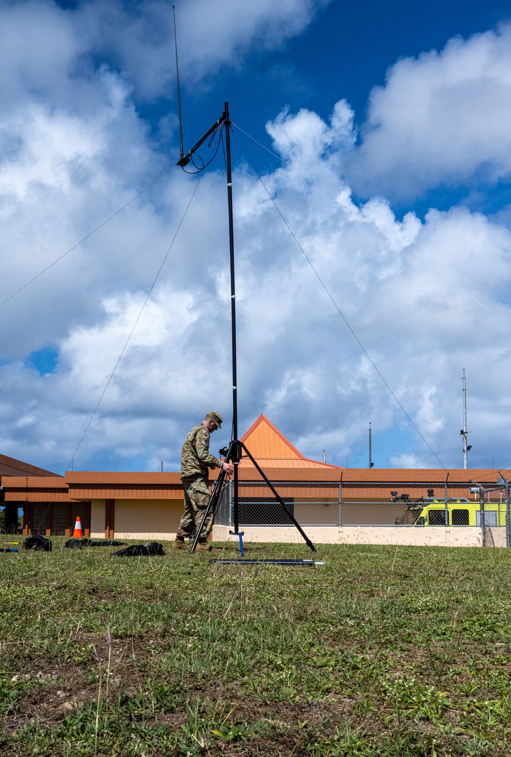 3rd AEW Airmen build Tinian FOS during Exercise Agile Reaper 24-1