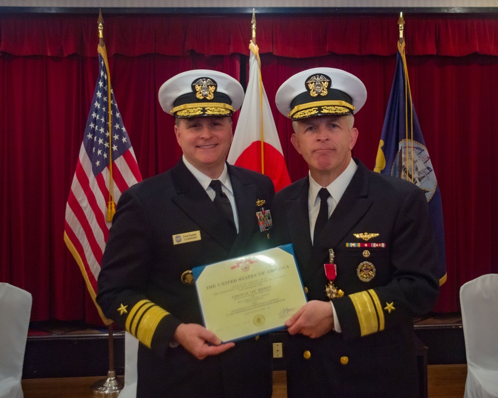 Task Force 70, Carrier Strike Group 5 holds change of command