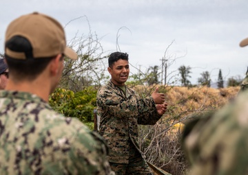 Navy Information Operational Command visits Corvus Dawn sites | 3rd Radio Battalion