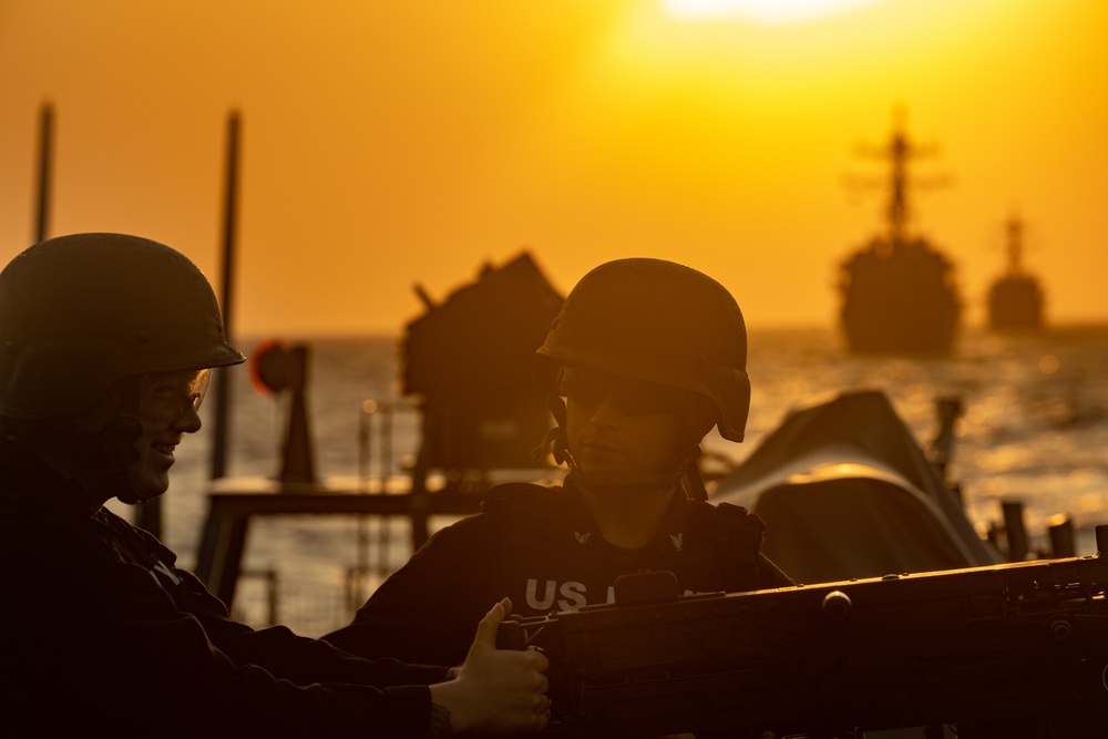 USS Higgins Live Fire