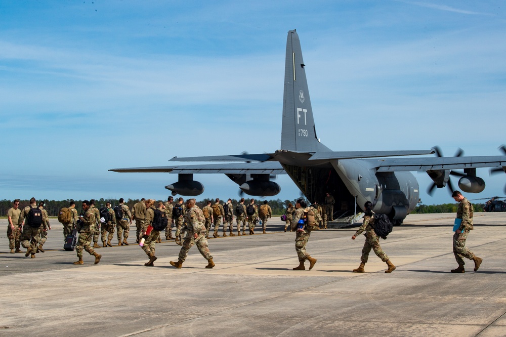 Moody Airmen outprocess for Ready Tiger 24-1