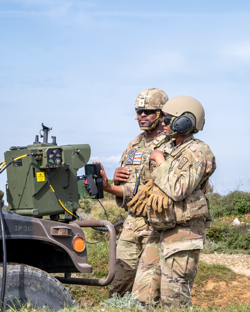 Charlie Battery, 1st Battalion, 57th Air Defense Artillery Regiment Participates in Operation Shield