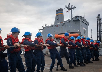 USS Gravely Conducts Routine Operations in the Red Sea