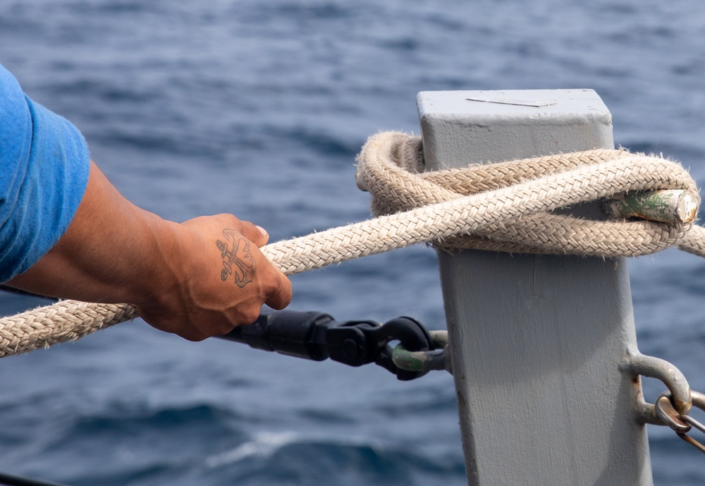 USS Gravely Conducts Routine Operations in the Red Sea