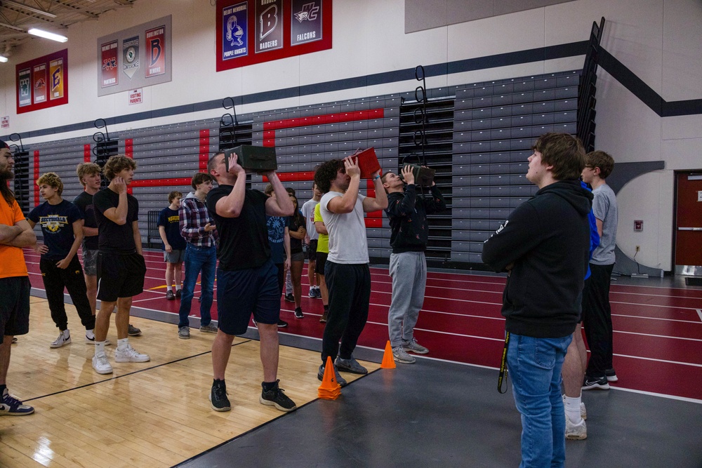 RSS Kenosha’s leads Wilmot Union Highschool’s Gym Classes For A Day!