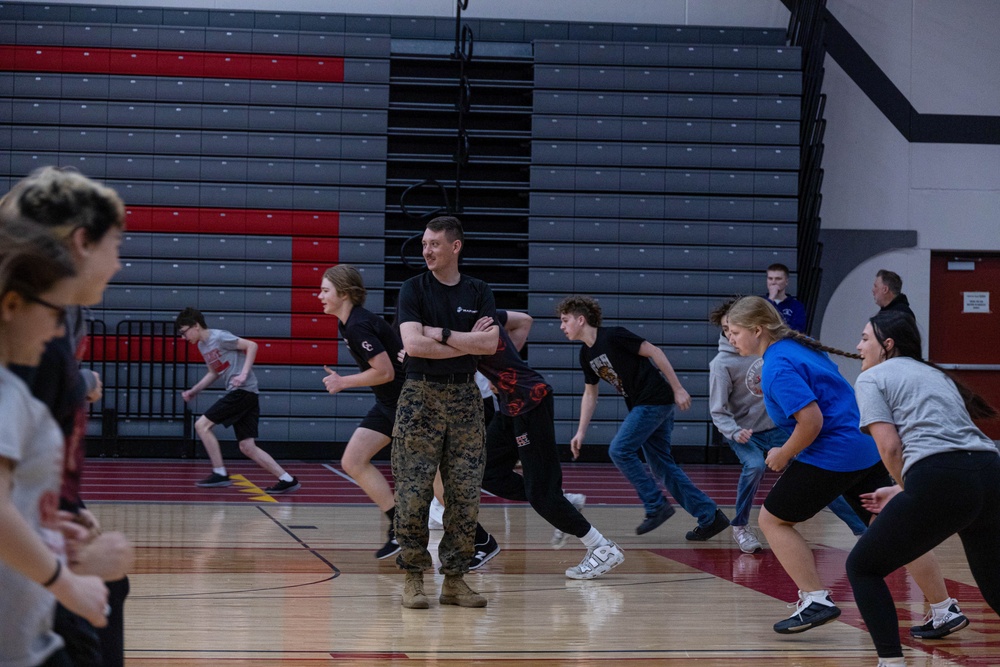 RSS Kenosha’s leads Wilmot Union Highschool’s Gym Classes For A Day!