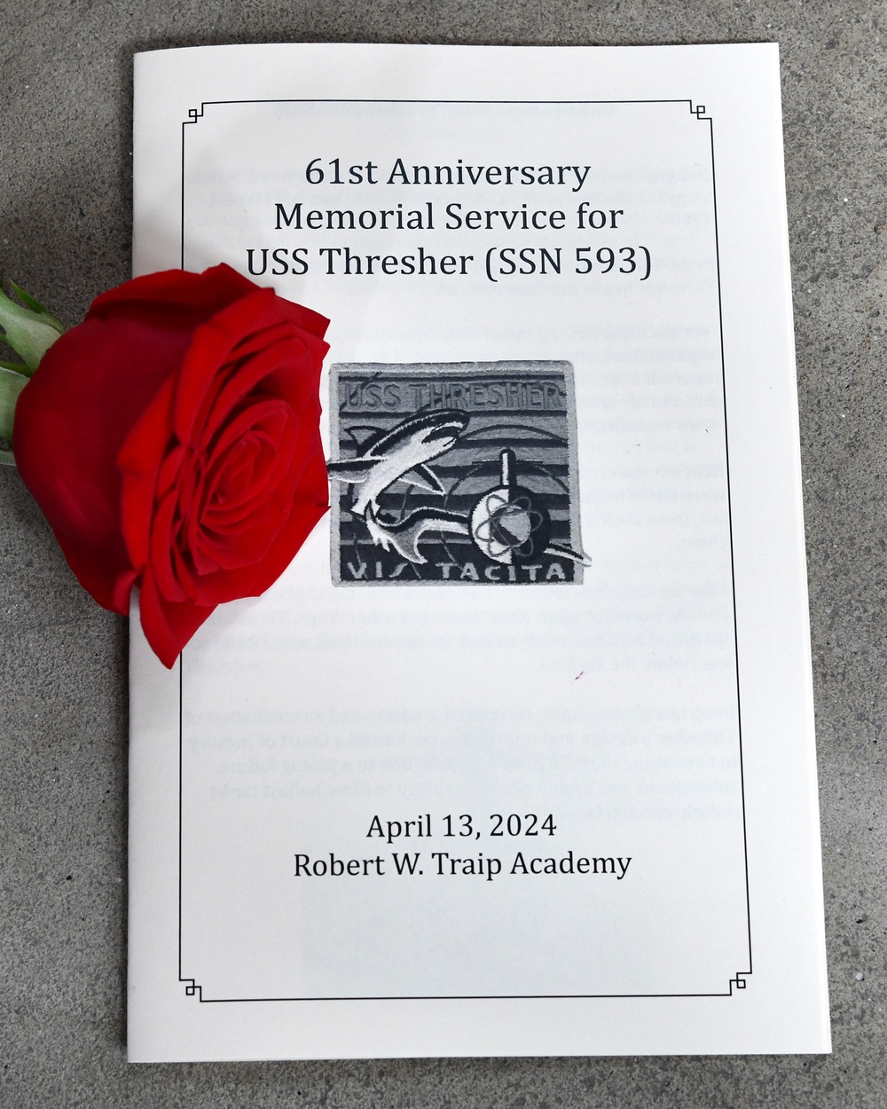 61st Thresher Memorial Service Held in Kittery, Maine