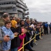 Abraham Lincoln conducts flight operations during friends and family day cruise