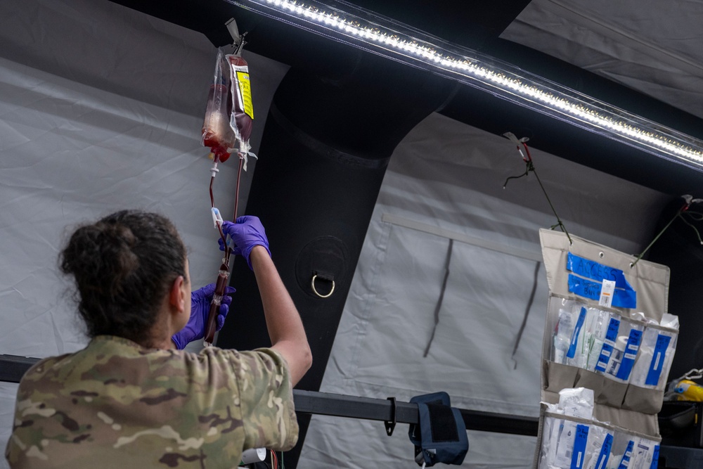 3rd AEW showcases blood transfusion method for austere environments