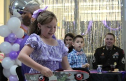NWS Yorktown's Youth Center hosts annual Purple Up Ball for Month of the Military Child [Image 1 of 2]