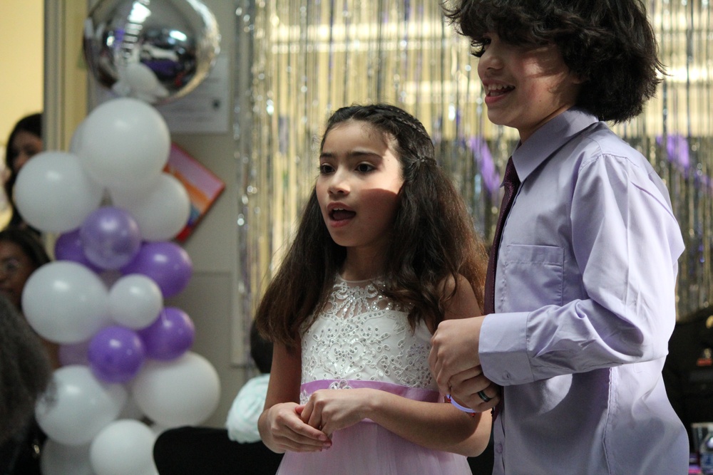 NWS Yorktown's Youth Center hosts annual Purple Up Ball for Month of the Military Child