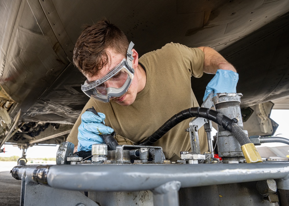 JBER F-22s operate out of Tinian FOS during Exercise Agile Reaper 24-1