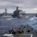 USS Dewey Conducts Replenishment-at-Sea with USNS Yukon