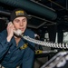 Sailors Conduct a Man Overboard Drill Aboard USS Dewey