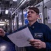 Sailors Conduct a General Quarters Drill Aboard USS Dewey, April 5