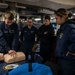 Sailors Conduct CPR Training Aboard USS Dewey