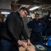 Sailors Conduct CPR Training Aboard USS Dewey