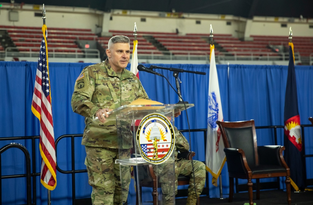 D.C. Army National Guard Marks Change in Leadership for Land Component