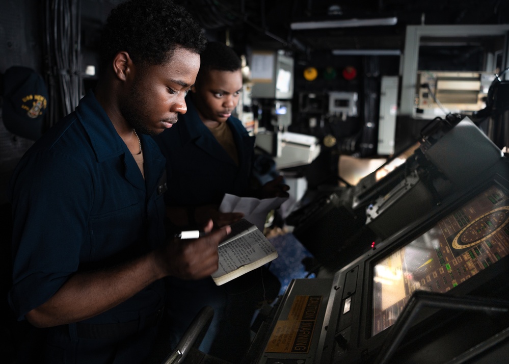 USS New York Bridge Training