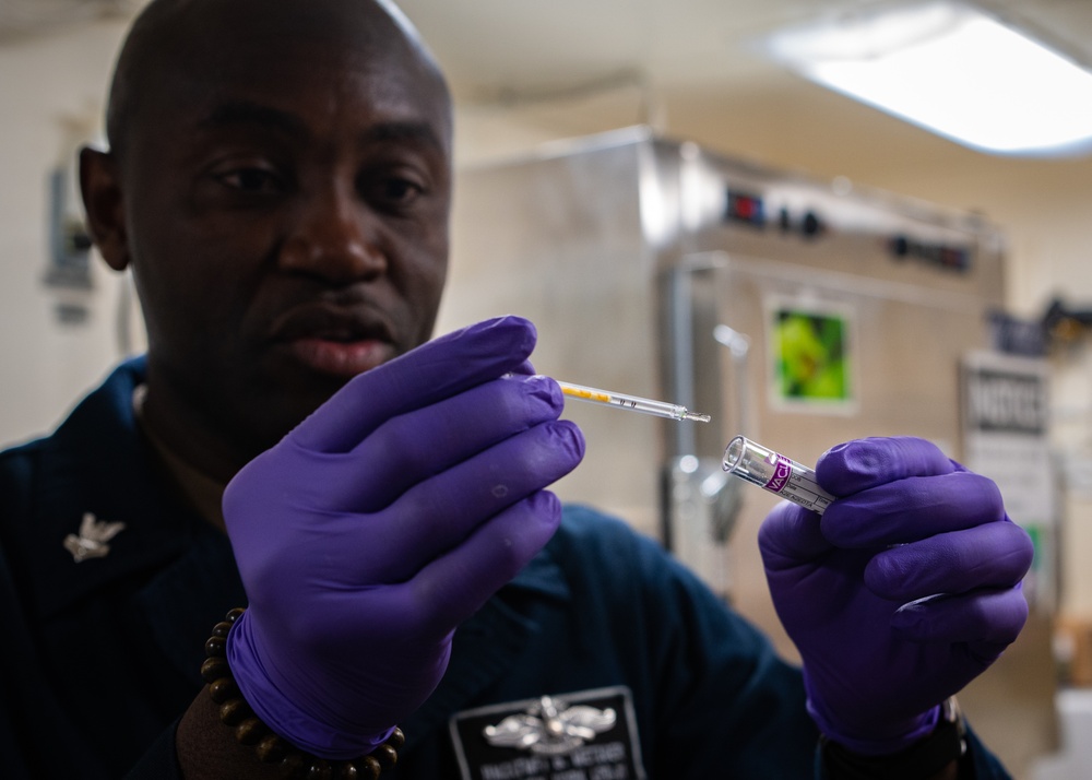 USS New York Medical Lab Operations