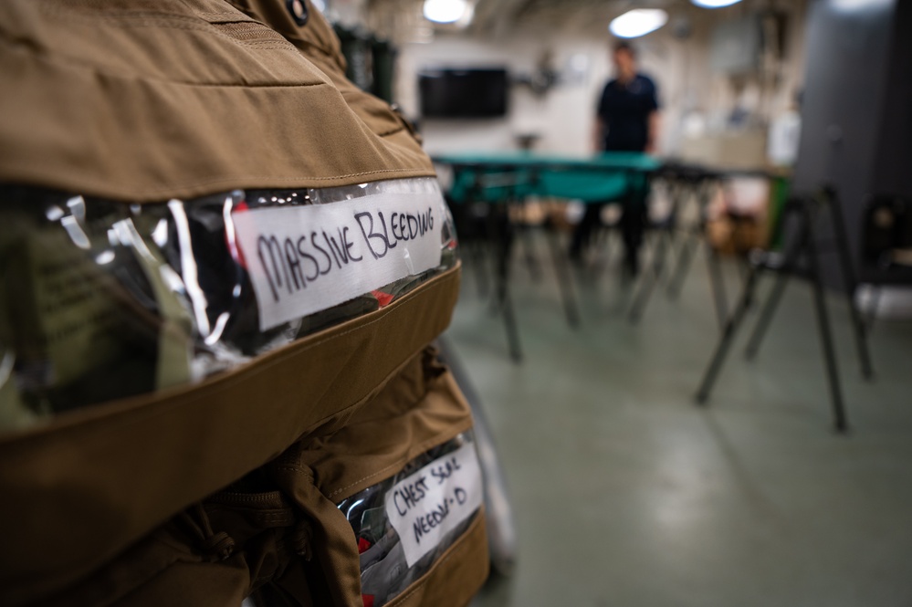 USS New York Medical Training