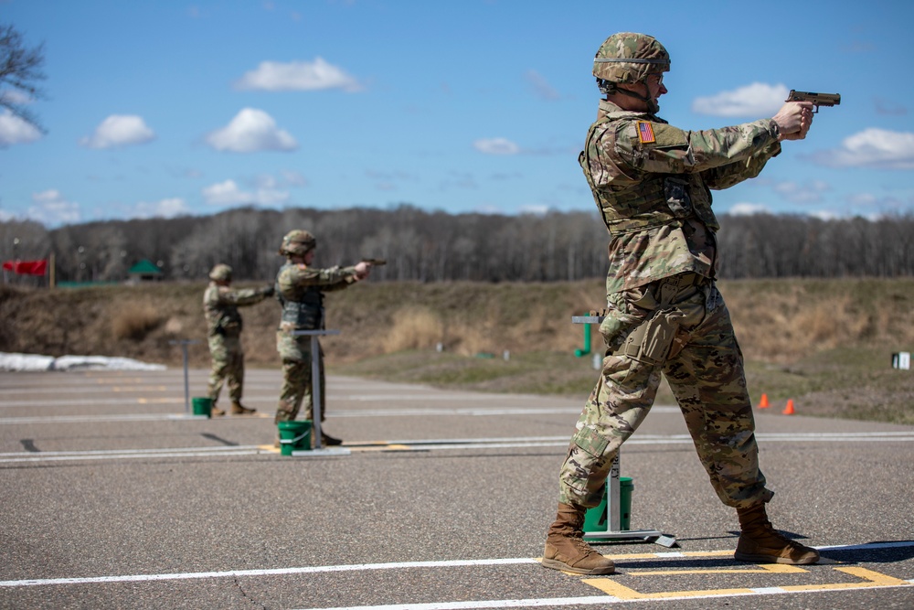 Weapons Qualification at Camp Ripley