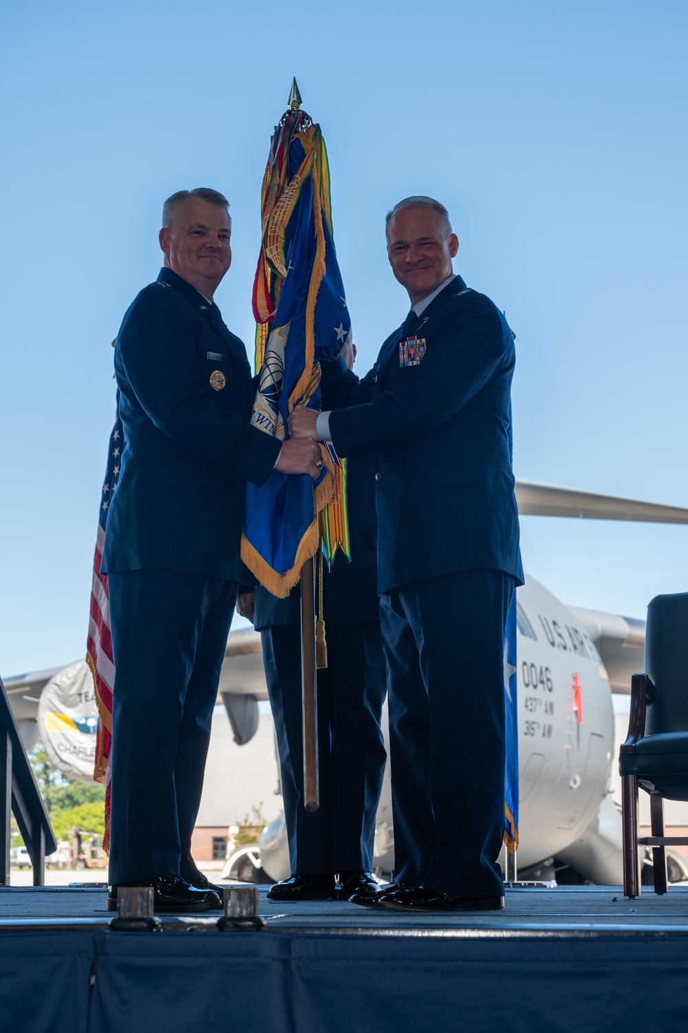 315th Airlift Wing Receives New Commander