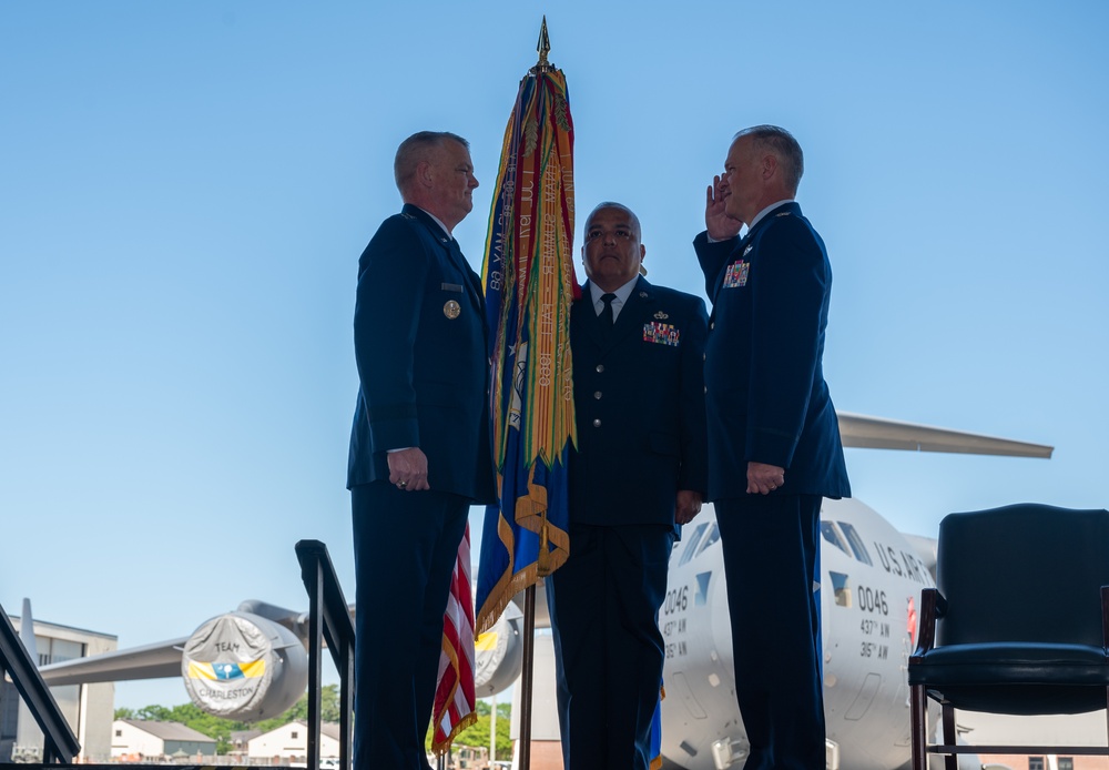 315th Airlift Wing Receives New Commander