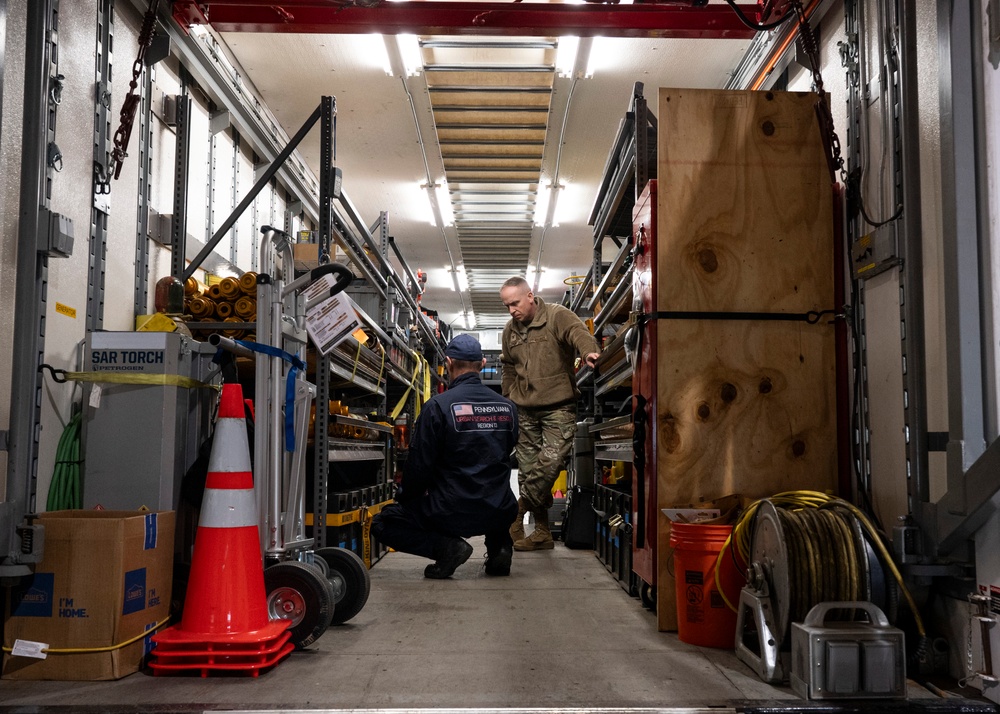 171st Fire Department Teams Up with PA Urban Search and Rescue