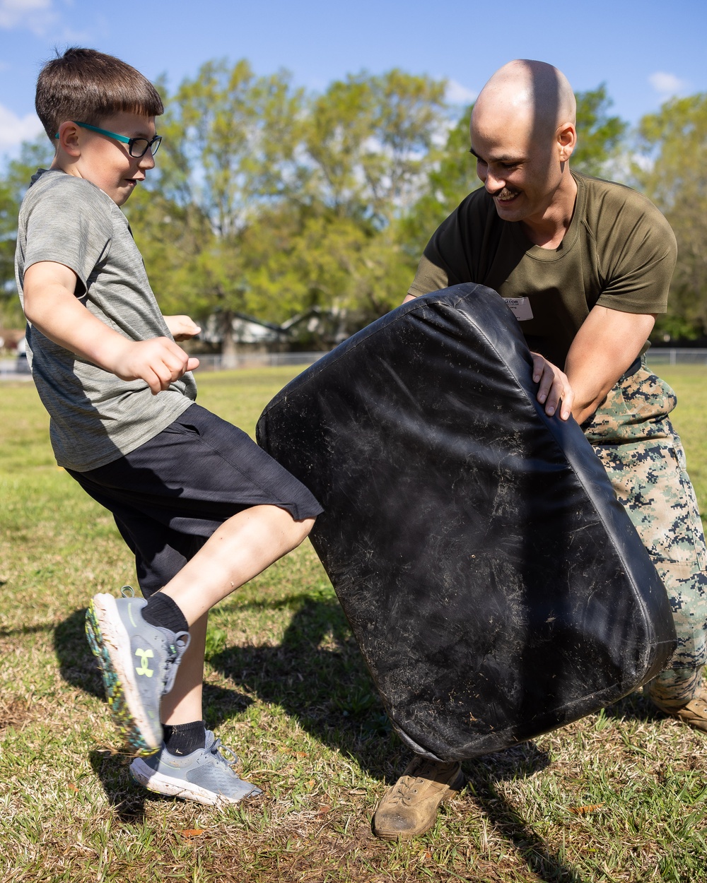 MARFORCOM Marines participate in Career Day at White Oaks Elementary