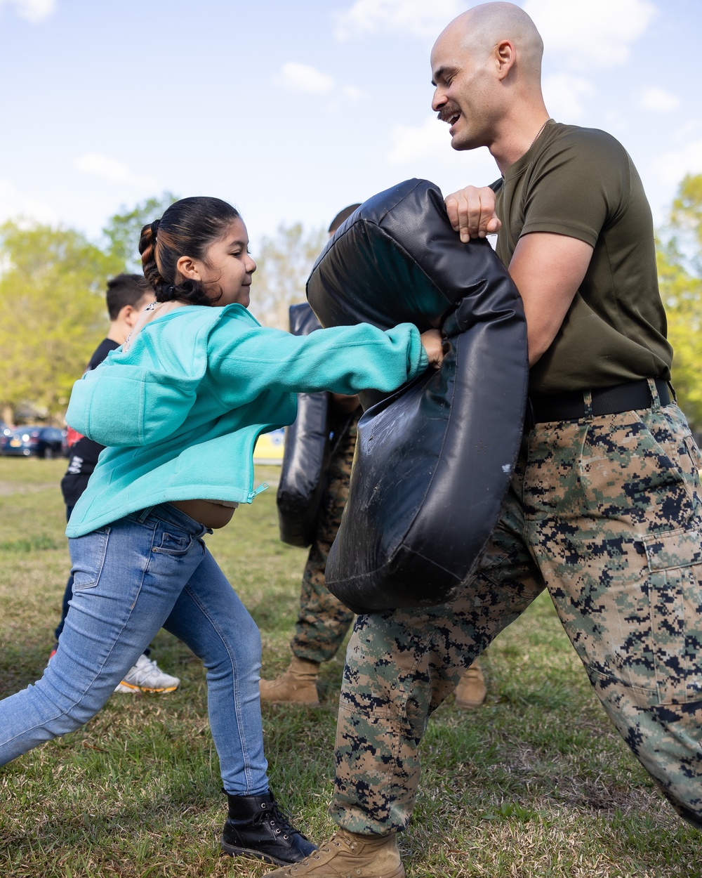 MARFORCOM Marines participate in Career Day at White Oaks Elementary