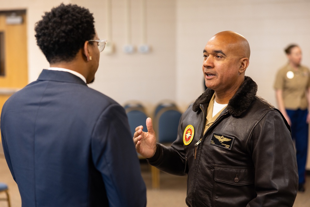 MARFORCOM Commander and Hon. Franklin Parker visit Hampton University