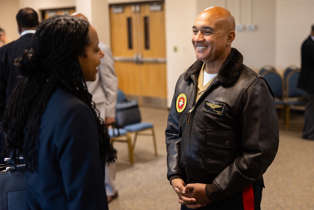 MARFORCOM Commander and Hon. Franklin Parker visit Hampton University