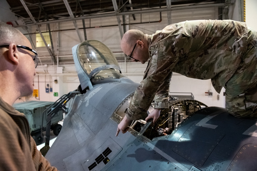 122nd FW brings on active duty instructors for F-16 conversion