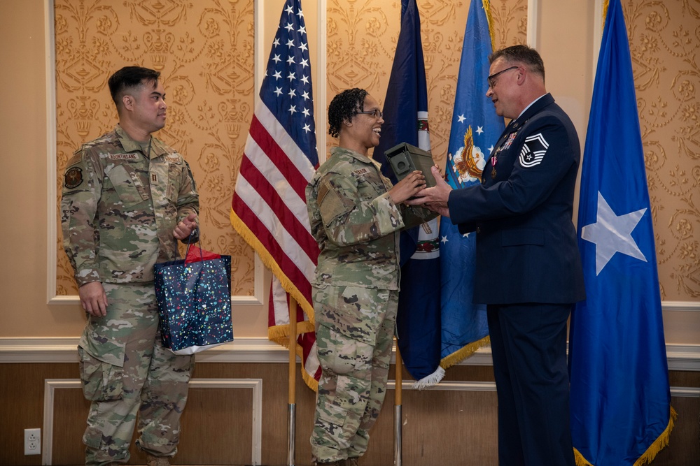 SMSgt Patrick Maguire retires from the VaANG after 34 years of service